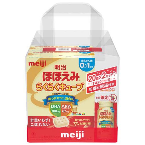 楽天市場】明治 明治 ほほえみ らくらくキューブ(27g×60袋入) | 価格