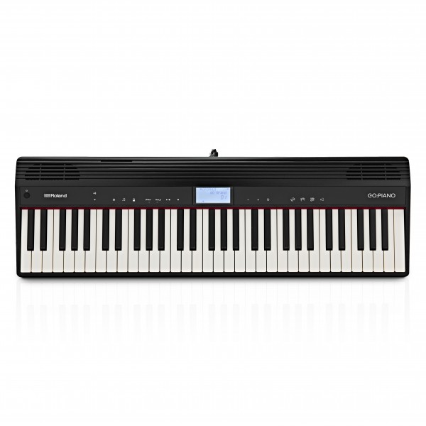 Roland Go:Piano 61 Key Digital Piano, Black at Gear4music