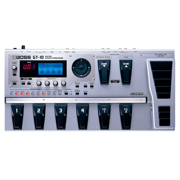 DISC Boss GT-10 Guitar Effects Processor at Gear4music