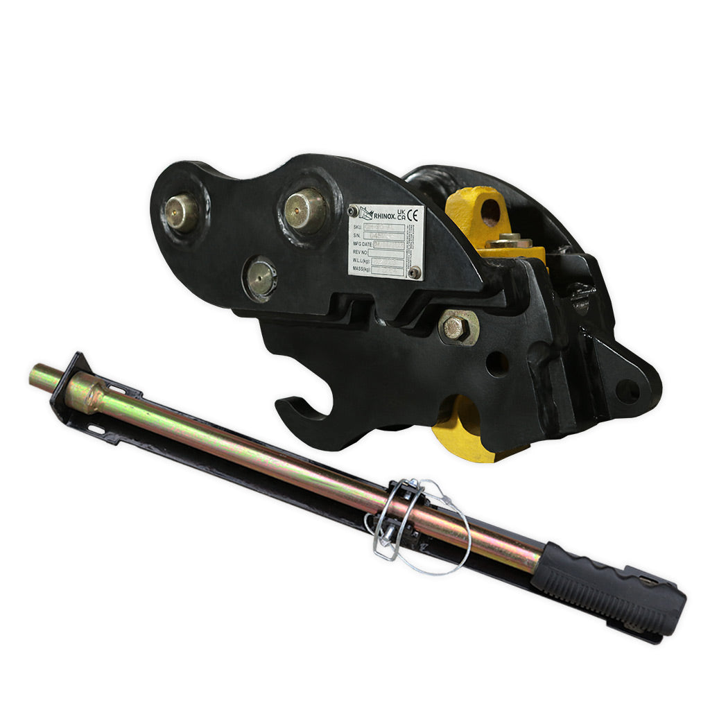 JCB 8032 ZTS Mechanical Pin Grab Autolock Quick – Rhinox Group US