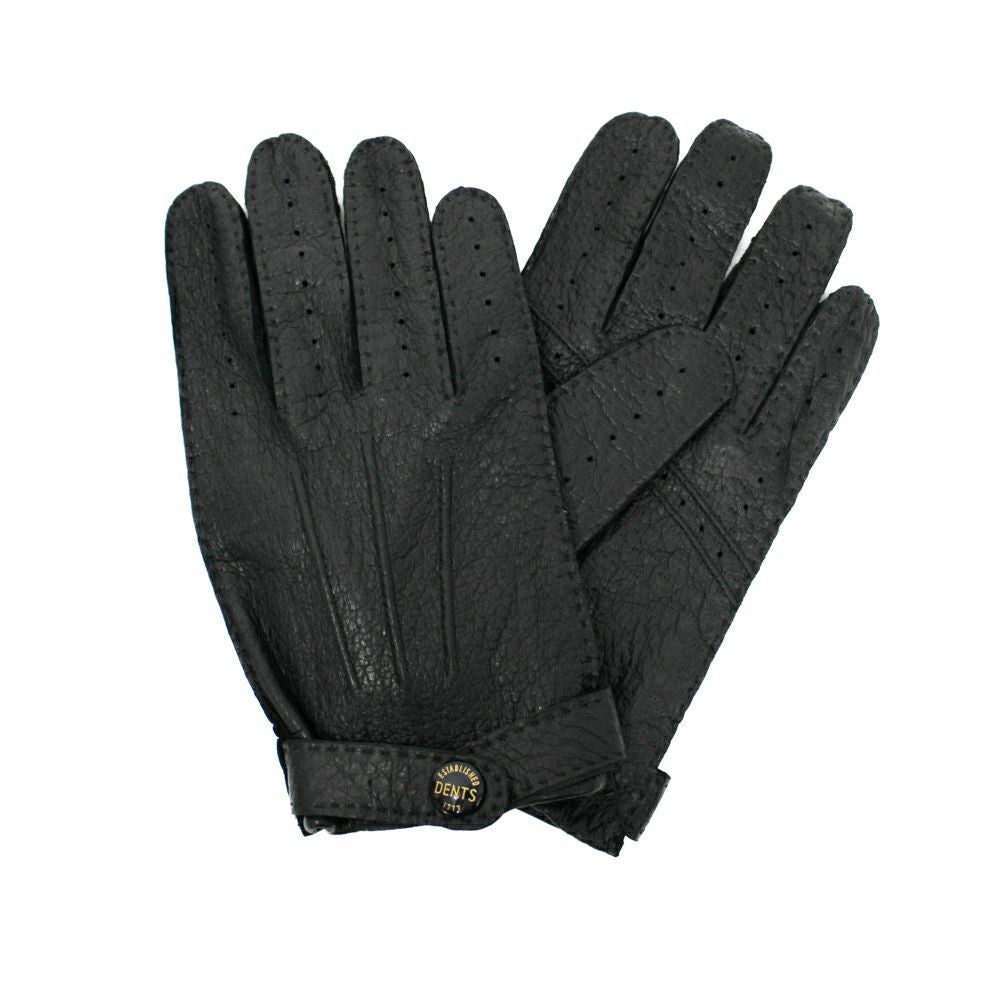 DENTS デンツ ペッカリー アンライニンググローブ BARK 【ブラウン