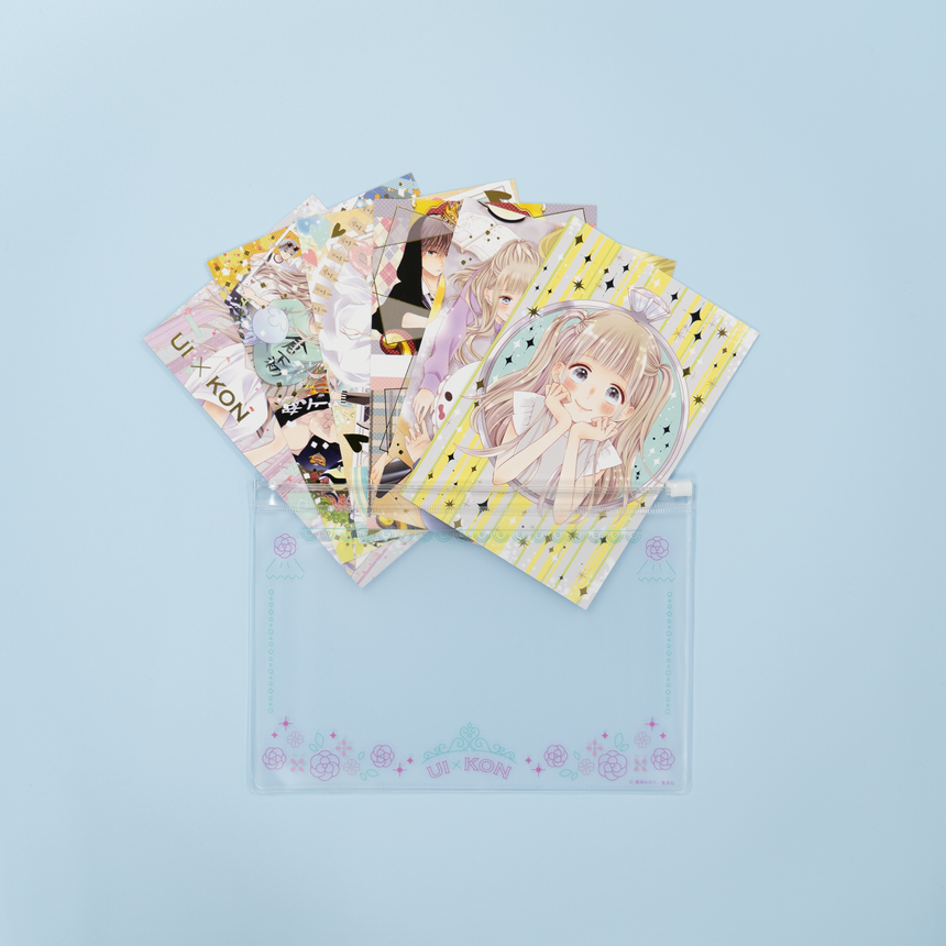 初×婚 きらきらポストカード＆クリアポーチ – りぼんむすび スペシャル