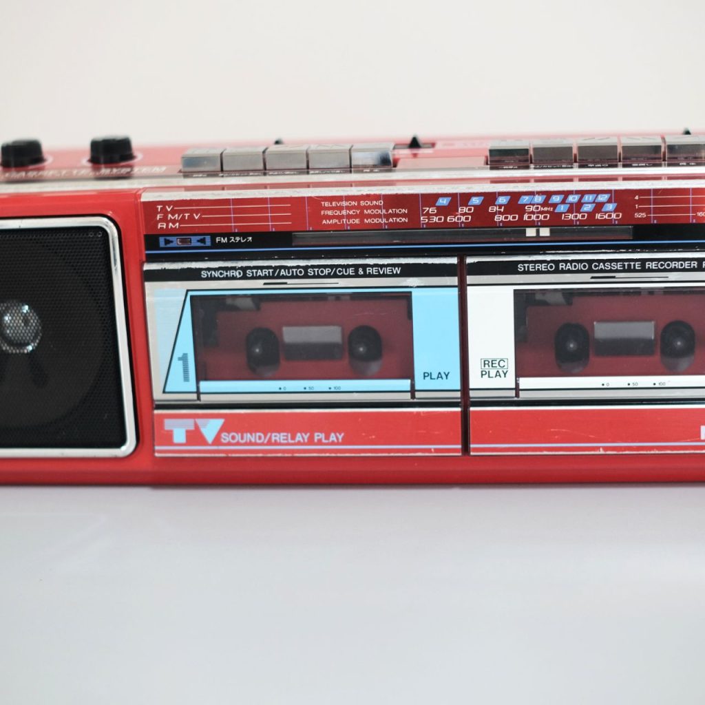 ラジカセの販売店｜おすすめのレトロなラジカセ「National（ナショナル