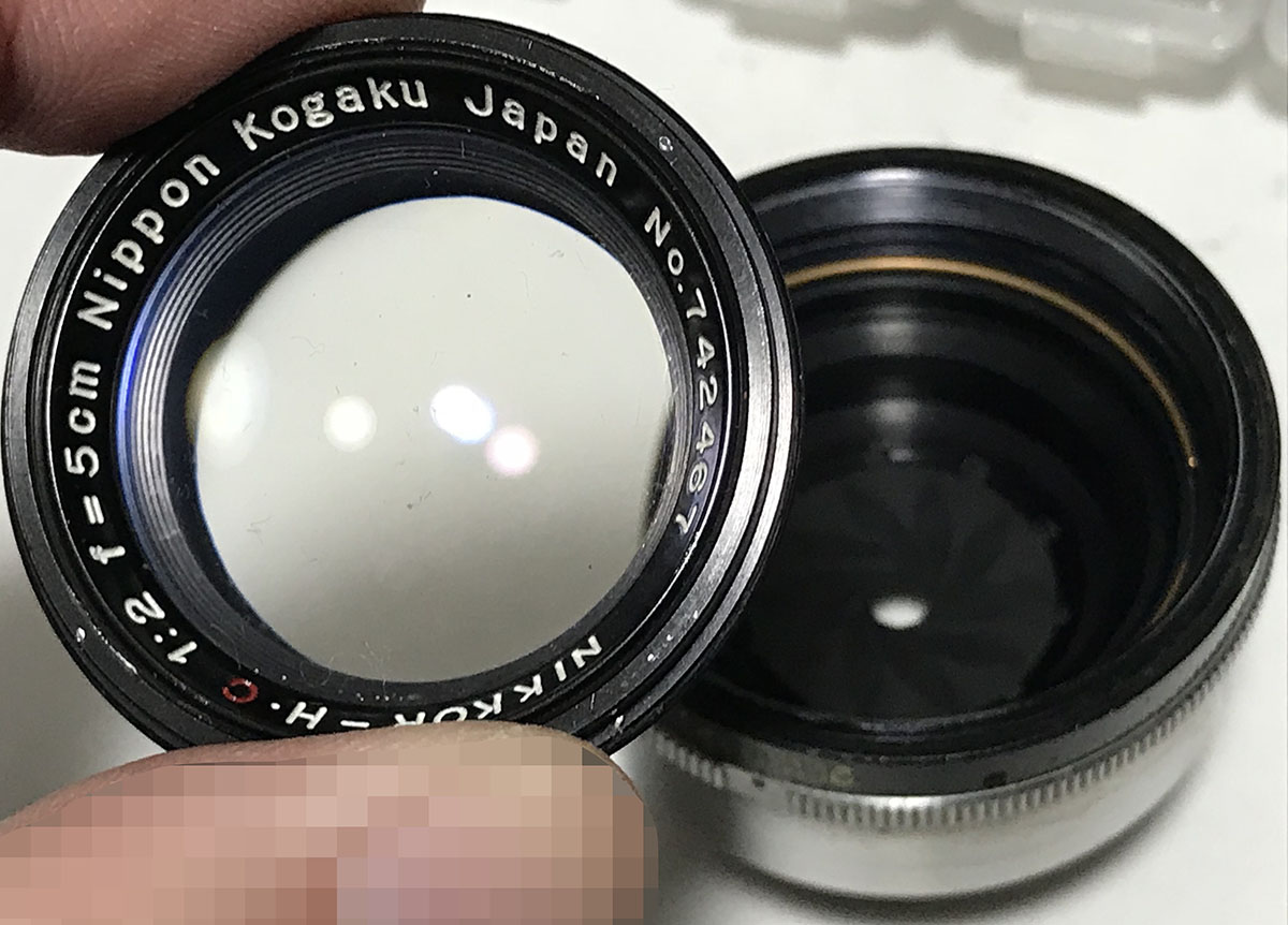 Repair: Nikkor-H.C 5cm f/2 (Blackbelt) | Richard Haw's Classic