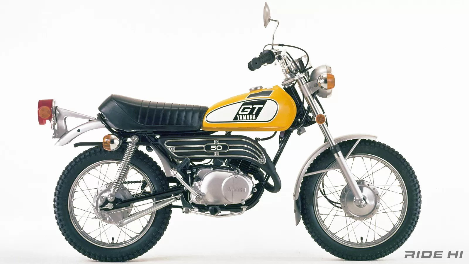ミニトレの愛称でオフロードスタイルに親しませたヤマハGT50/80