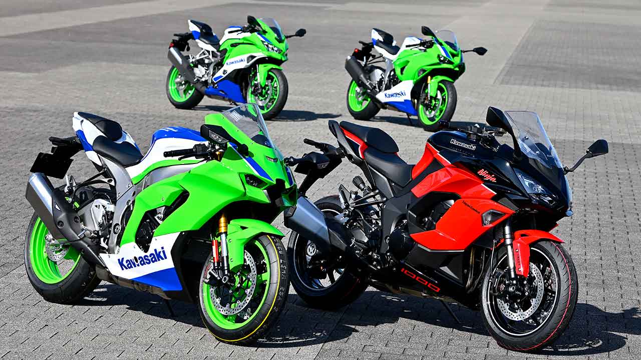 往年の名車カラーが復刻】KAWASAKI 40年間継承されるNinjaブランド