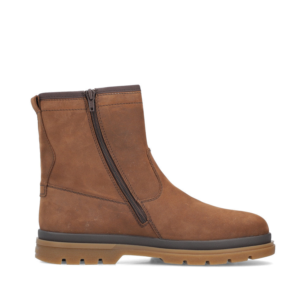 Rieker Men's Real Leather Wide Boots | F7070 – Rieker Shoe Canada