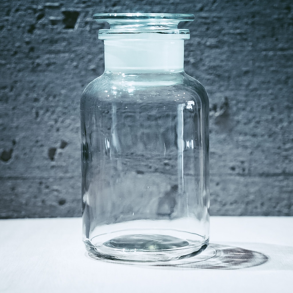 CZ 広口試薬瓶 透明(SJ60/31) 並 1000mL | リカシツ ｜ 理化学+