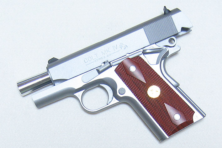 WA／コルトMKIVシリーズ80オフィサーズACPオールシルバーモデル｜RIKSGUNS