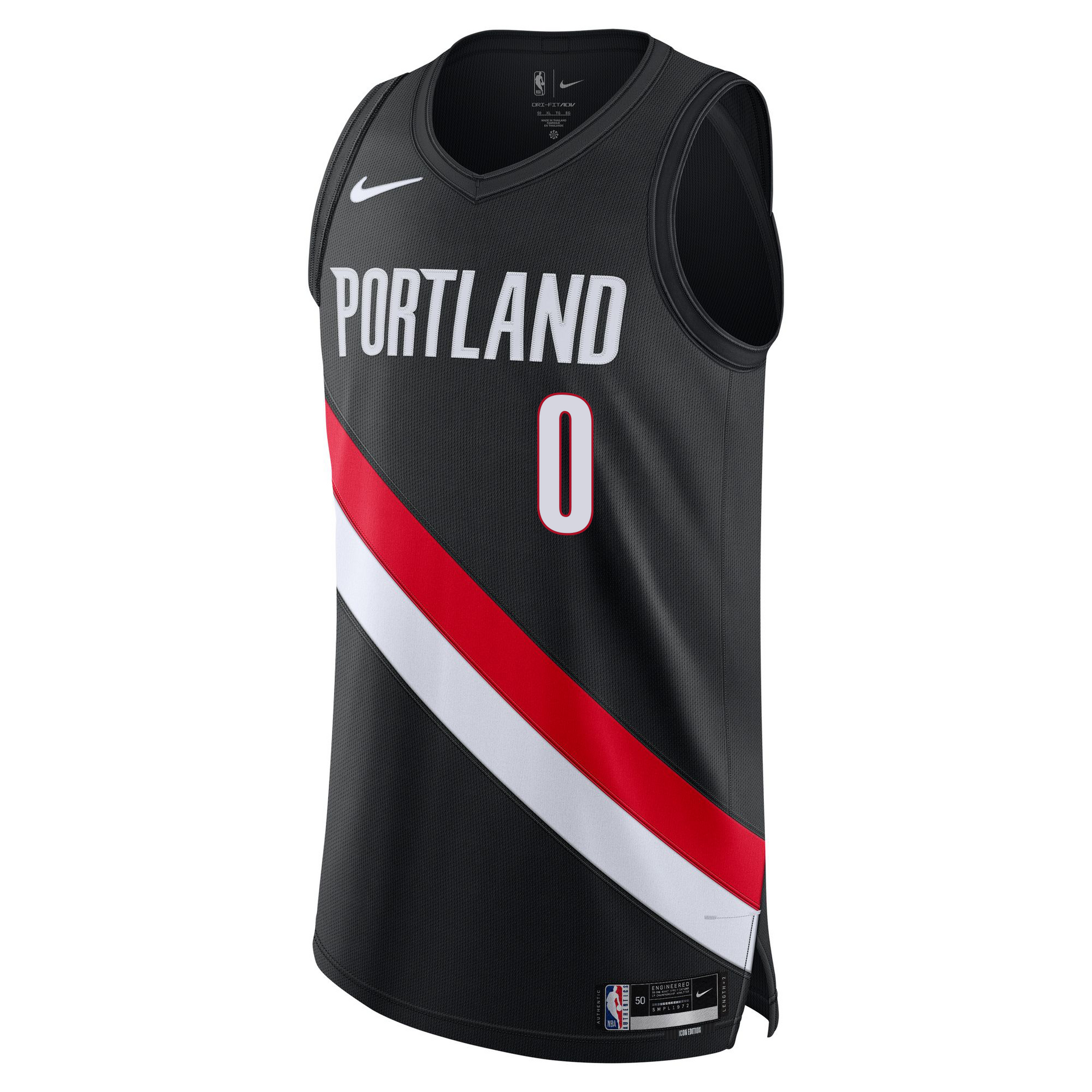 Nike Lillard Authentic 25-26 Icon Jersey – Rip City Clothing