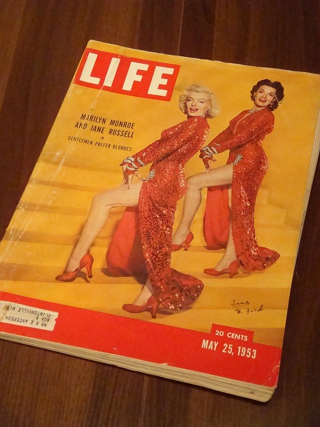 1959年 当時物 マリリン モンロー 表紙 LIFE誌 天皇陛下 ご成婚 記事