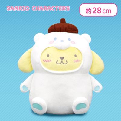 ポムポムプリン】サンリオキャラクターズ 氷フレンズBIGぬいぐるみ