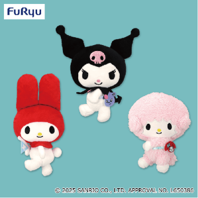 マイメロディ・クロミ まえならえ！ぬいぐるみ | オンラインクレーン