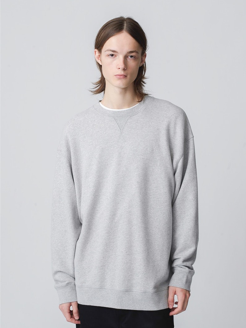 ループバック ルーズフィット スウェットプルオーバー｜SUNSPEL