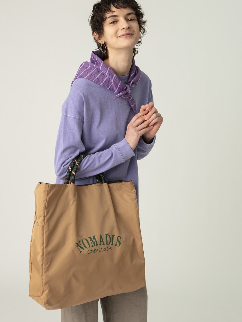 サック 2 16mm トートバッグ（ブラック/ベージュ）｜NOMADIS