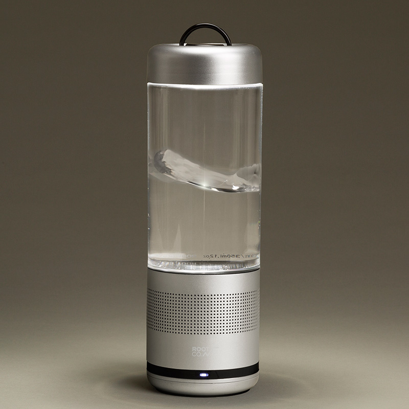 PLAYFUL BASE LANTERN SPEAKER BOTTLE. | ROOT CO. Designed in HAKONE.