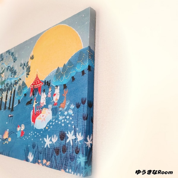 ムーミン ジグソーパズル キャンバスパズル 月明りのパーティー 1126