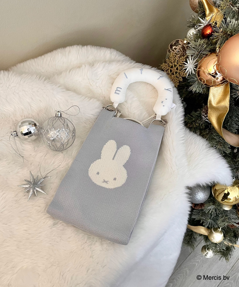 miffy 2wayリボンニットバッグ｜MIIA ミーア 商品詳細｜ファッション