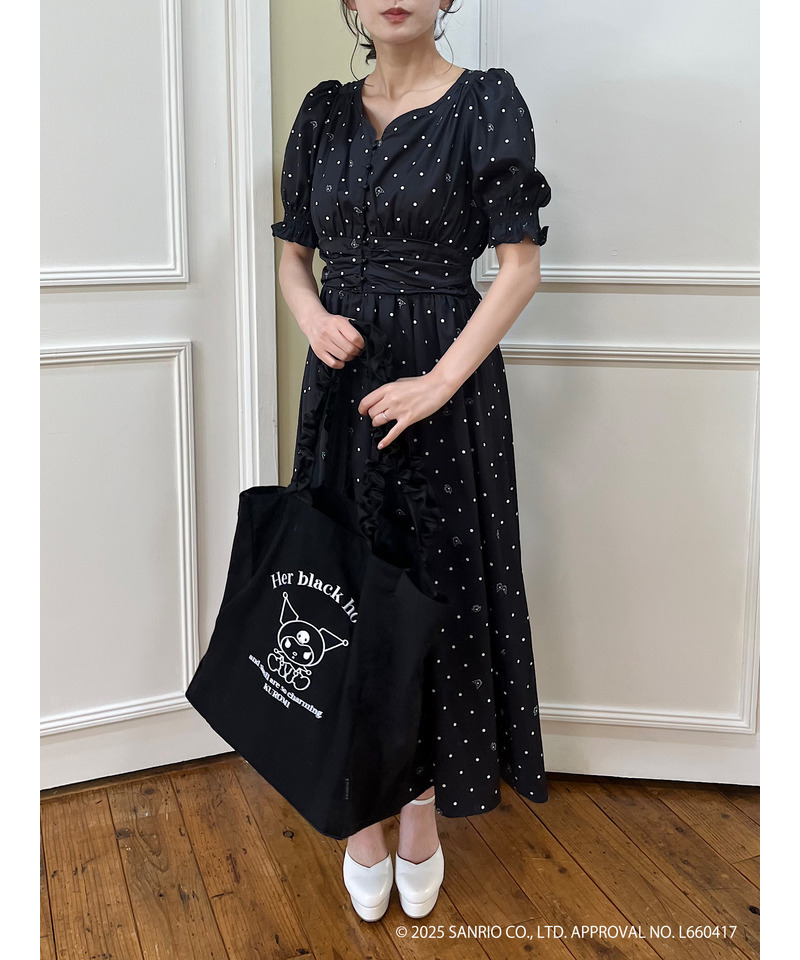 クロミ 総柄フレアワンピース｜MIIA ミーア 商品詳細｜ファッション