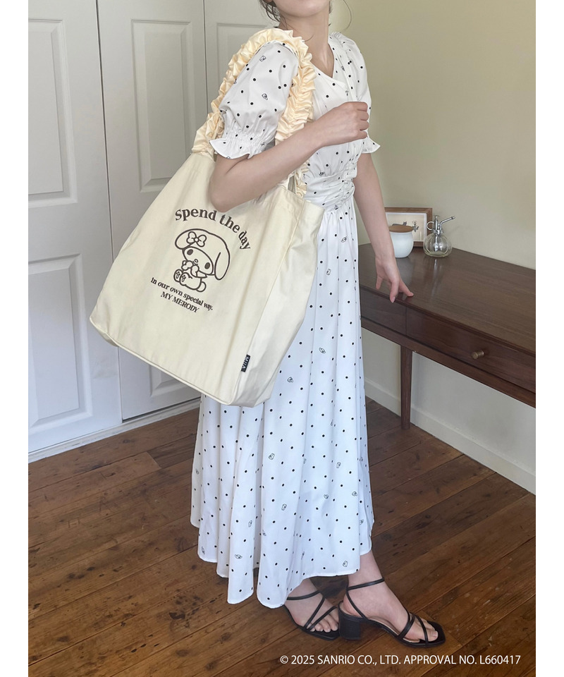 マイメロディ フリルトートバッグ｜MIIA ミーア 商品詳細