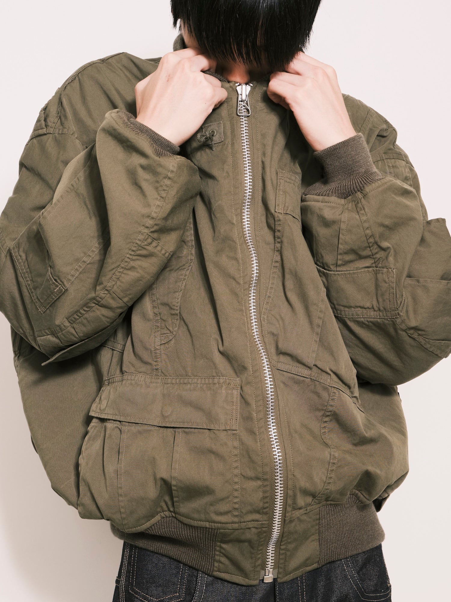 JUNYA WATANABE / Reversible Bomber Jacket - Road Sign