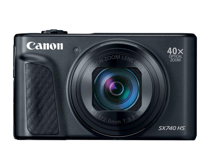 Canon PowerShot SX740 HS (Black) New-In-Box at Roberts Camera