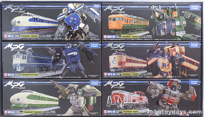 MPG トレインボット 重連合体戦士 ライデン (Trainbot Raiden