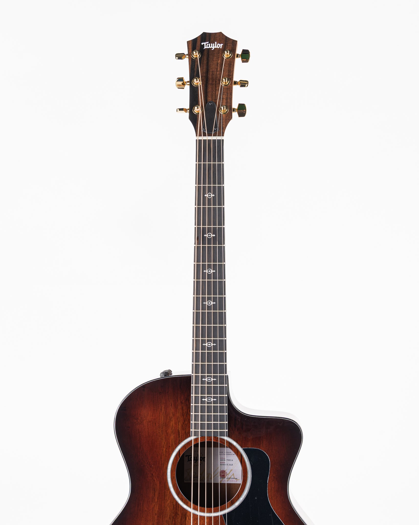 Taylor 224ce-K DLX Grand Auditorium Acoustic Electric Guitar