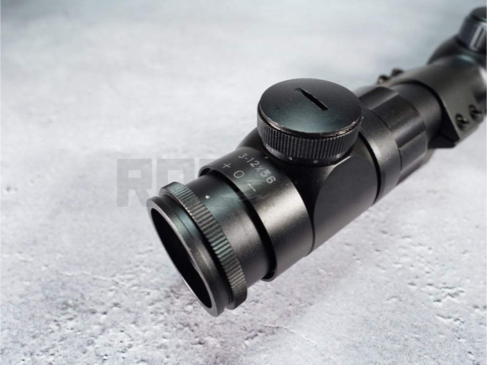 SIGHTRON JAPAN】3-12x56 IR SFP 実銃用ライフルスコープ 海外輸出OEM