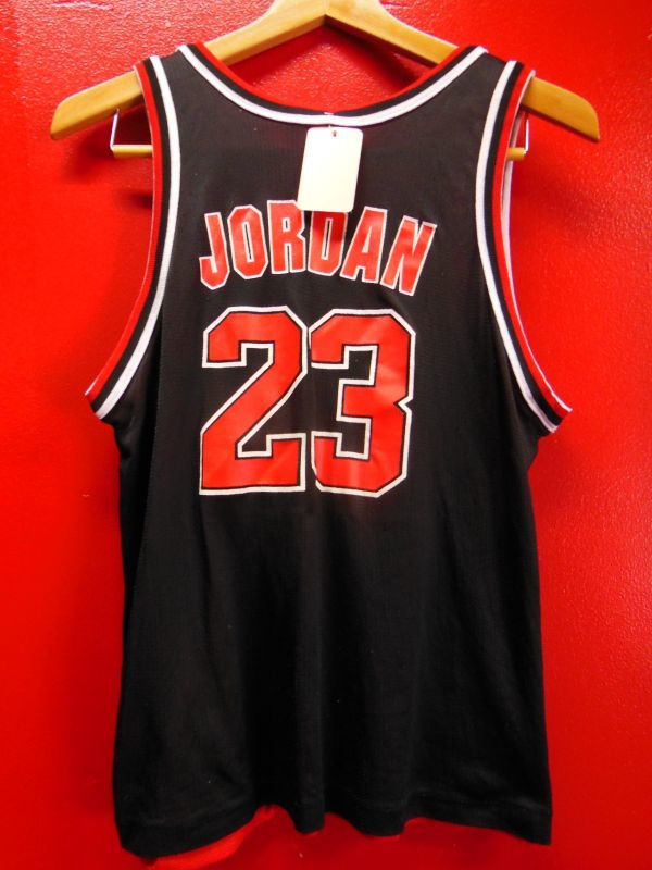 90S US古着 ビンテージ チャンピオンMEXICO製 NBA タンクトップ黒赤