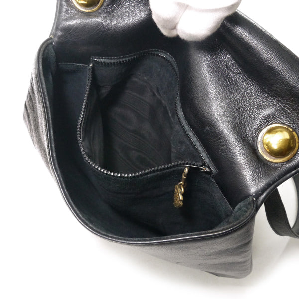 OLD Gucci 70s総革インターロッキングGショルダー（黒） – Vintage