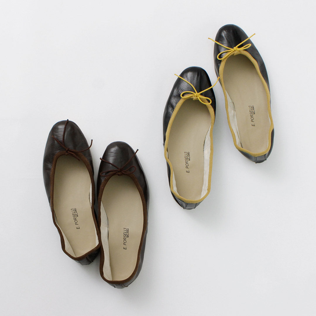 30％OFF】PORSELLI（ポルセリ） バレエシューズ/ソリッド｜ROCOCO