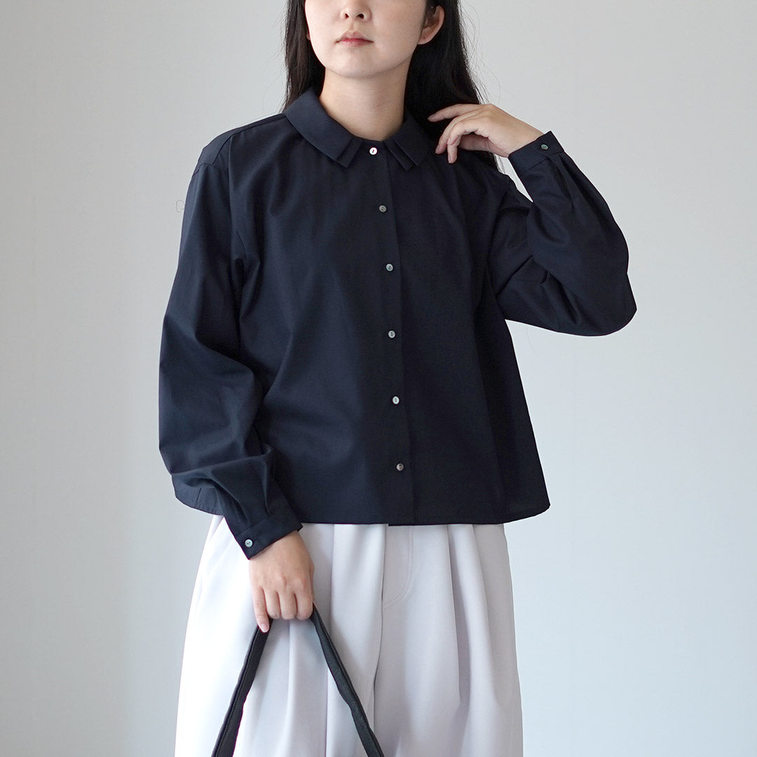 mizuiro ind（ミズイロインド） ダブルカラー シャツ / レディース