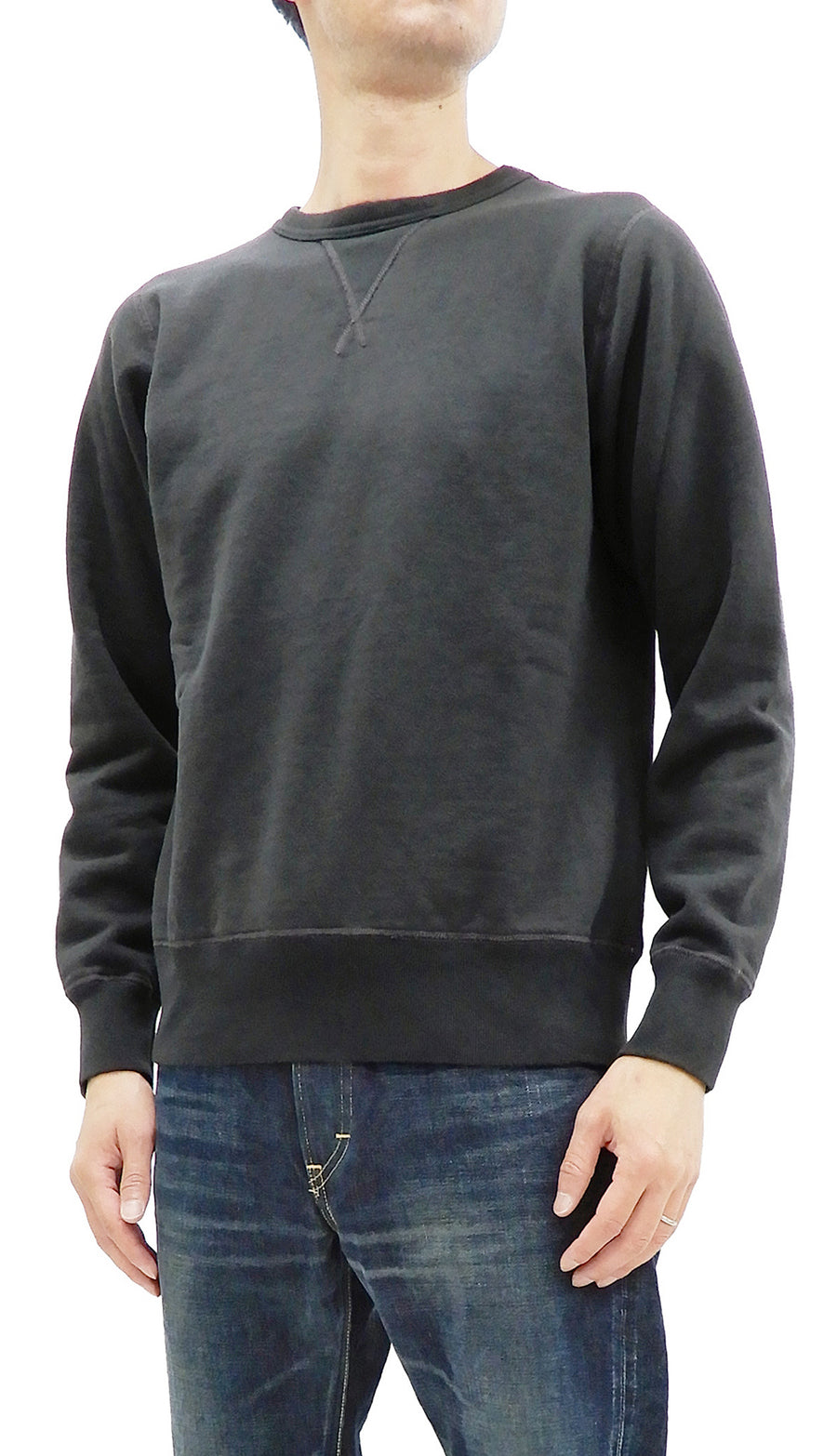 Buzz Rickson Plain Sweatshirt Men's Loop-wheeled Vintage Style