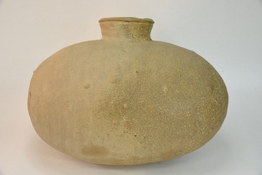 須恵器 花瓶 昭和参十六年平塚大神地区出土品（新幹線工事中）土器