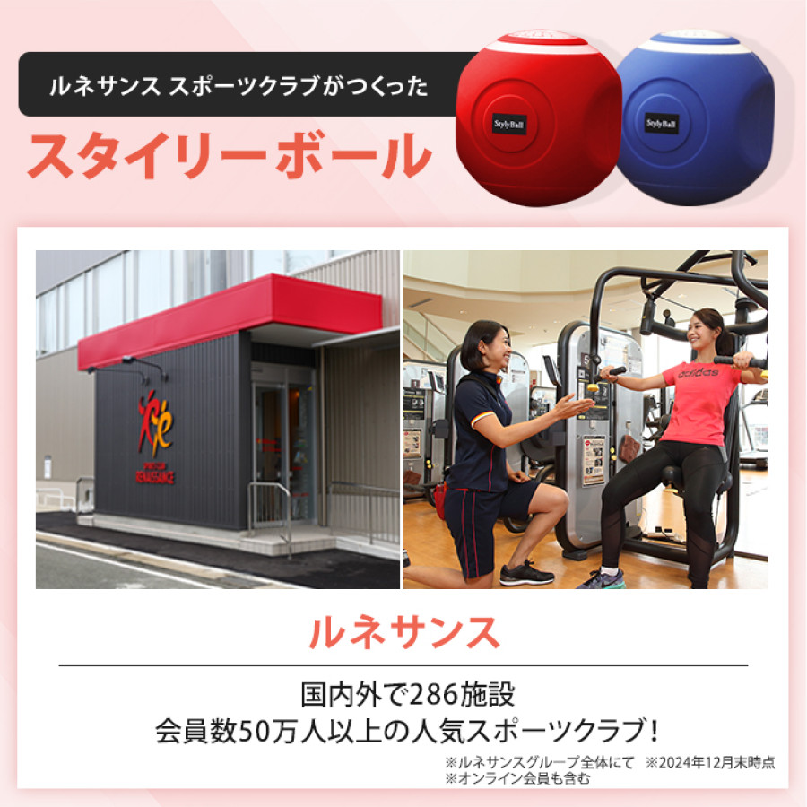 ルネサンス スポーツクラブがつくったスタイリーボール | テレビ朝日