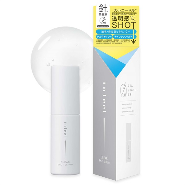 infeel クリアショットセラム | 美容液 | ロゼットオンラインショップ