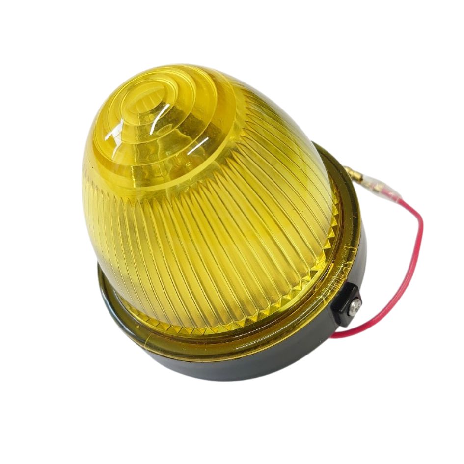 JB輝らアクリルマーカーランプ(黒ベース)黄 24V6W球付 日本ボデー