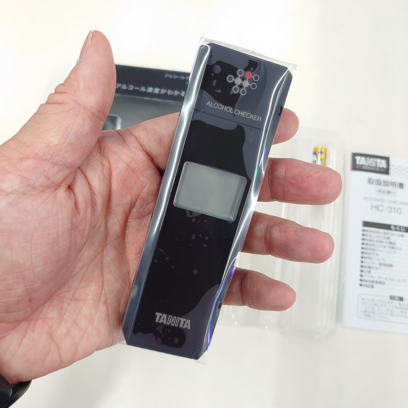 アルコールチェッカー ブラック HC-310 TANITAタニタ 6211320
