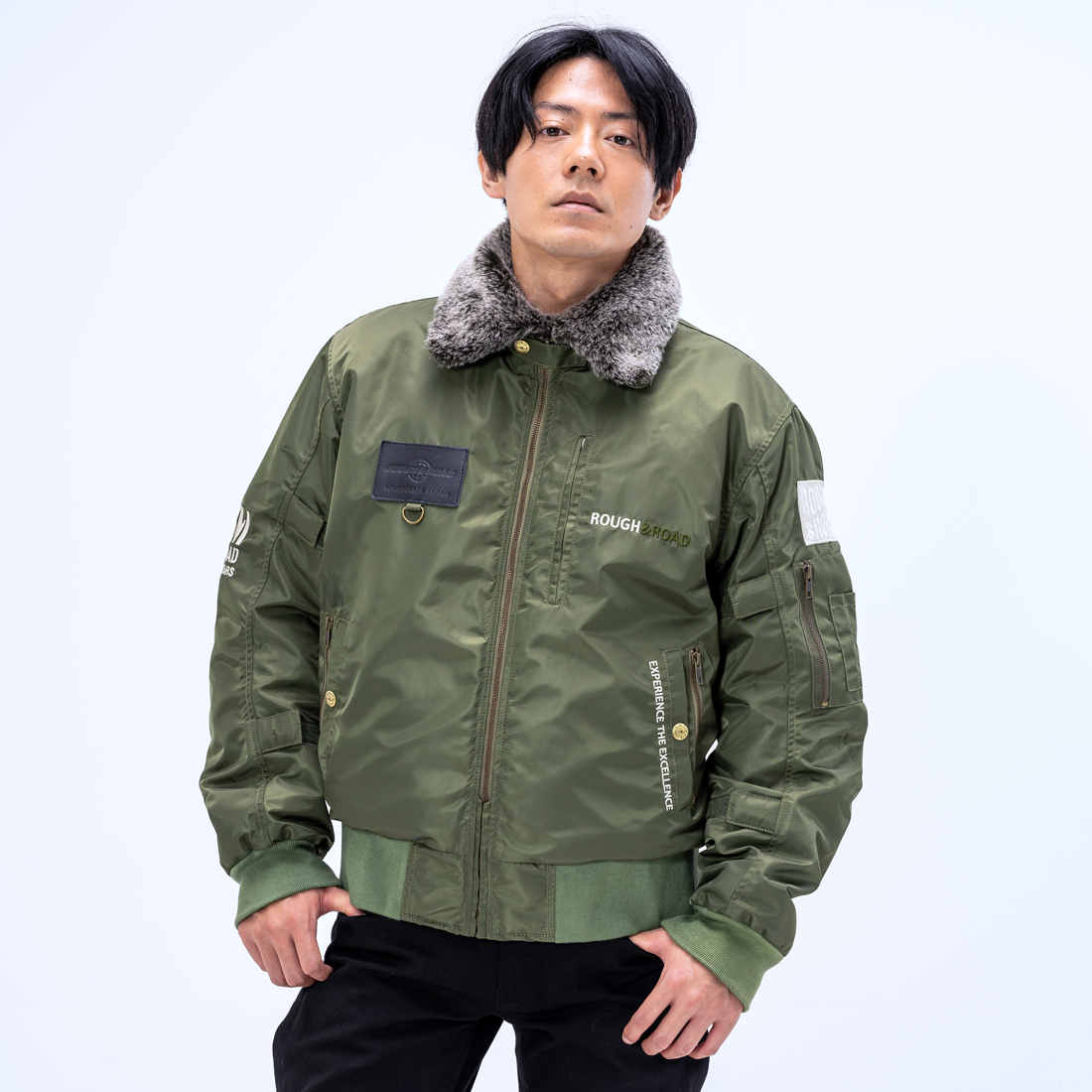 RR7690 B-15RボアウインタージャケットFP | ラフ＆ロード