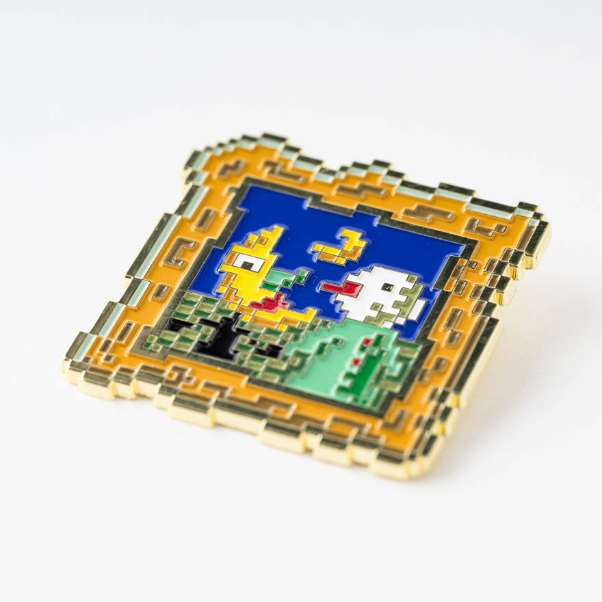 MOTHER ブローチ（なぞのゲージュツ） - ほぼ日MOTHERプロジェクト