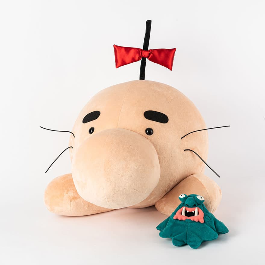 どせいさん ひざたけぬいぐるみ - ほぼ日MOTHERプロジェクト - ほぼ日