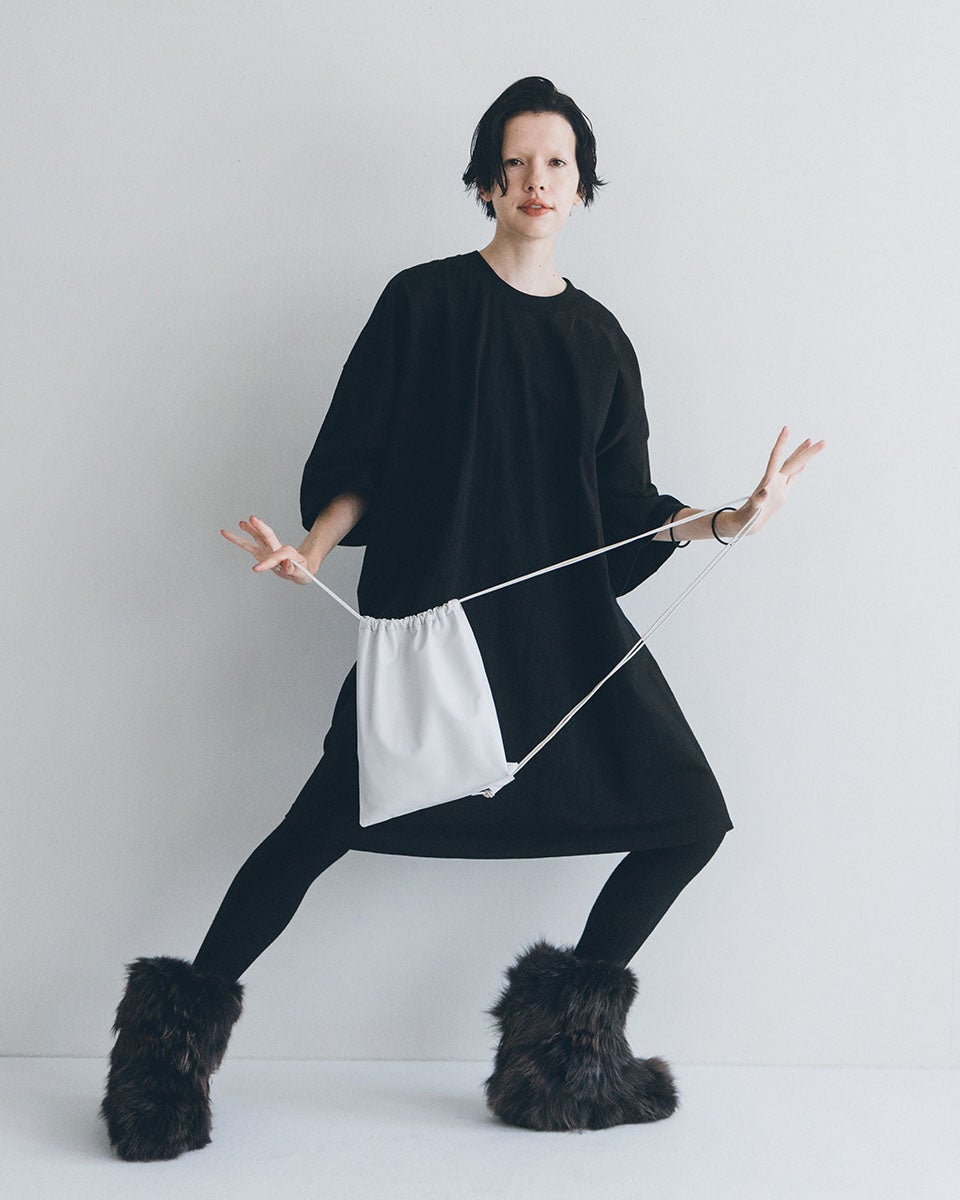 WITH fog linen work・ miiThaaii ケサ ショルダーバッグ