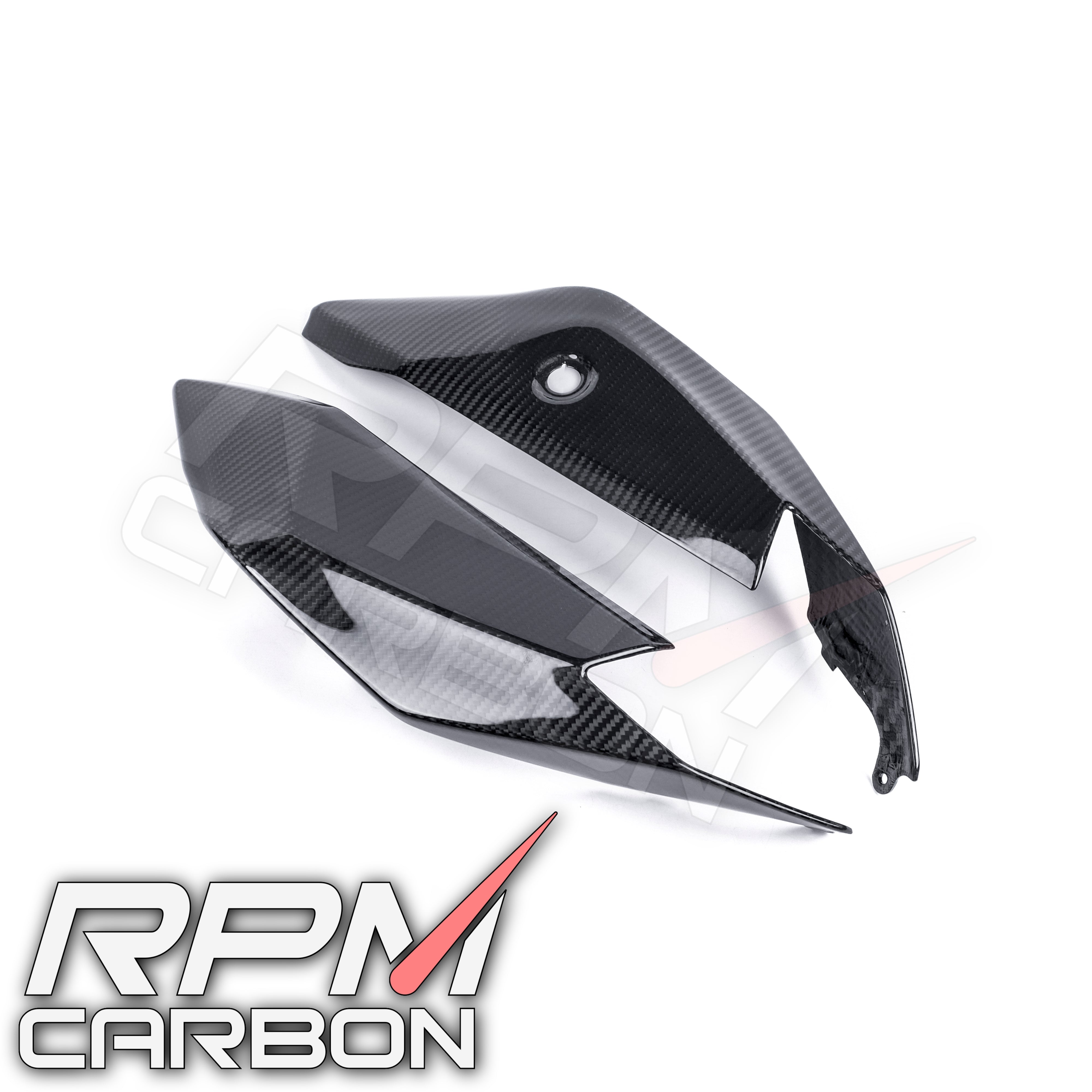 Kawasaki ZX-10R 2016+ Upper Rear Seat Panel in Carbon Fiber
