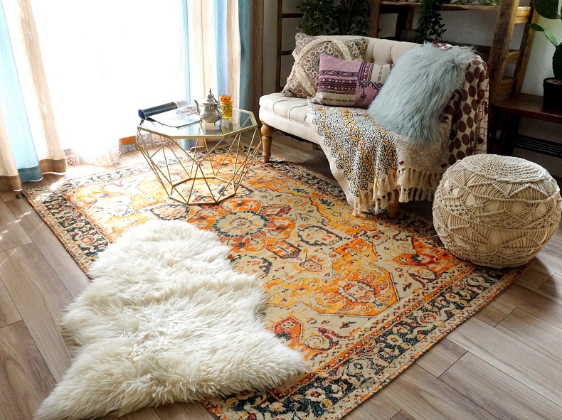 ムートンラグ 200x200cm 【公式通販】