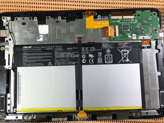 ASUS T100 充電ができなくなった MicroUSBポート交換修理しました