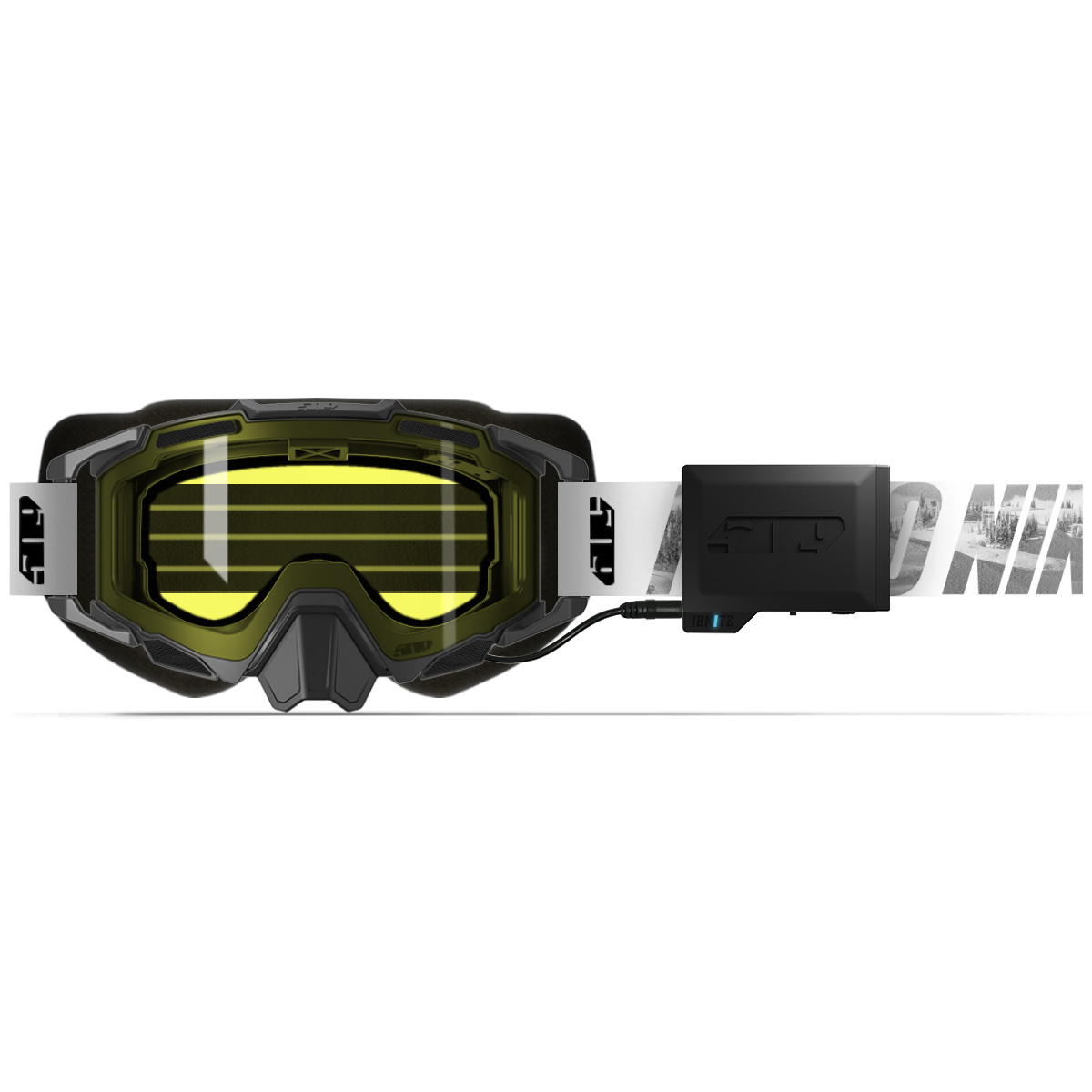 509 SINISTER XL7 IGNITE S1 WHITEOUT - IGNITE POLARIZED YELLOW LENS