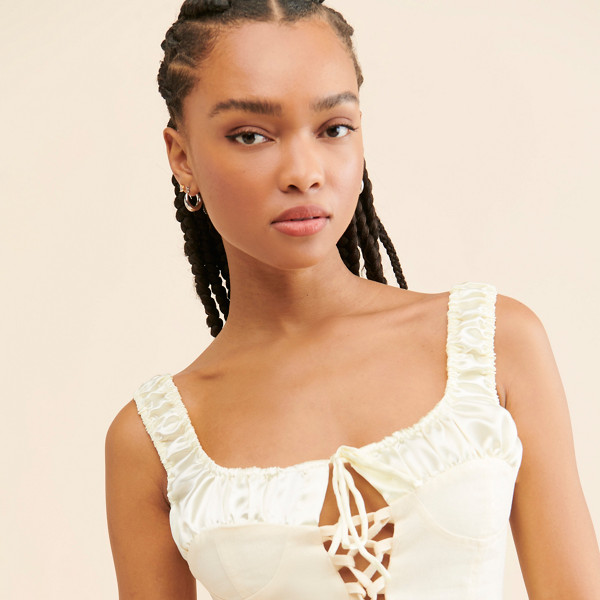 Emma Lace-Up Corset | Nuuly