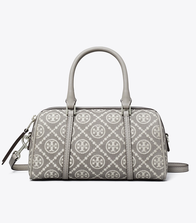 T Monogram Utility Mini Barrel Bag: Women's Designer Crossbody