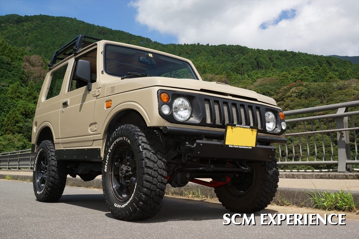 ジムニー JA22 カスタムコンプリート AT ベージュ リビルトエンジン